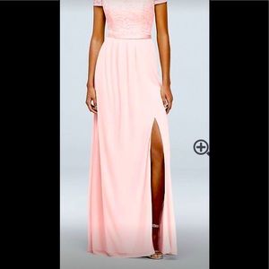 David’s Bridal bridesmaid dress style 19950